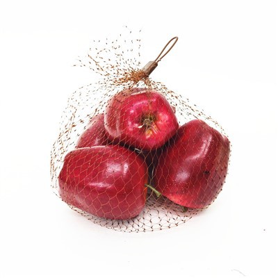 5 stk Fake American Apple i nettingpose
